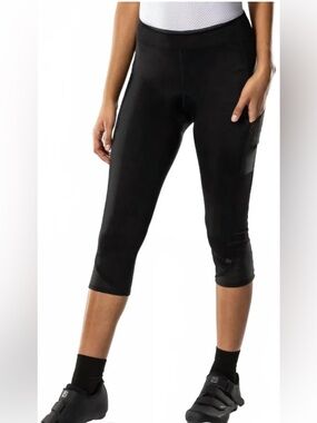 Bontrager Cycling Pants Vella Knickers Womens XL Black Knee Length Padded NWT